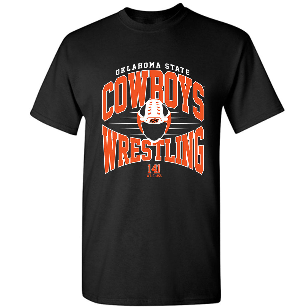 Oklahoma State - NCAA Wrestling : Jake Hamiti - Sports Shersey T-Shirt-0