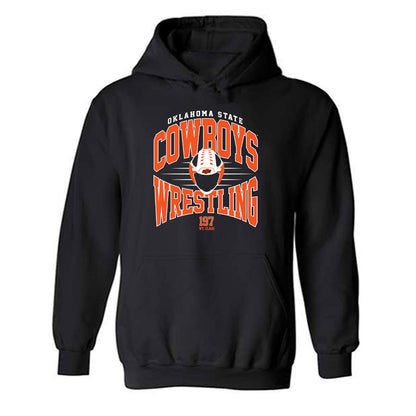 Oklahoma State - NCAA Wrestling : Cody Merrill - Sports Shersey Hooded Sweatshirt-0