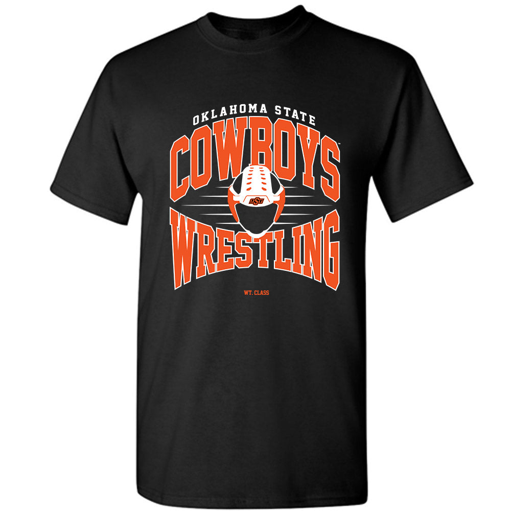 Oklahoma State - NCAA Wrestling : Dean Hamiti - Sports Shersey T-Shirt-0