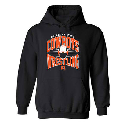 Oklahoma State - NCAA Wrestling : Ronnie Ramirez - Sports Shersey Hooded Sweatshirt-0