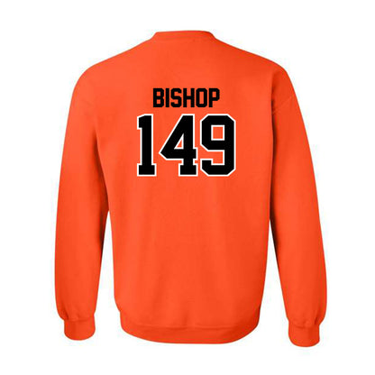 Oklahoma State - NCAA Wrestling : Max Bishop - Sports Shersey Crewneck Sweatshirt-1