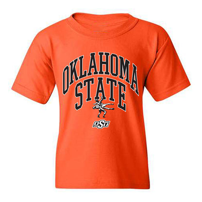Oklahoma State - NCAA Wrestling : Dean Hamiti - Sports Shersey Youth T-Shirt-0