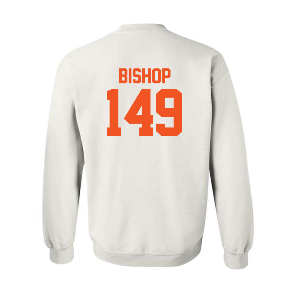 Oklahoma State - NCAA Wrestling : Max Bishop - Sports Shersey Crewneck Sweatshirt-1
