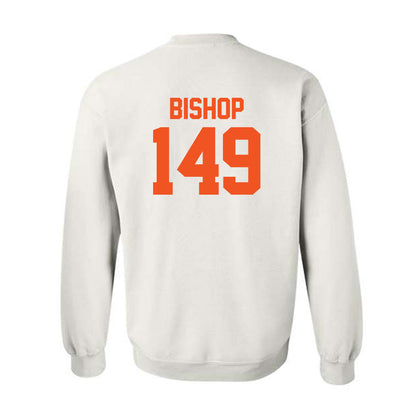 Oklahoma State - NCAA Wrestling : Max Bishop - Sports Shersey Crewneck Sweatshirt-1