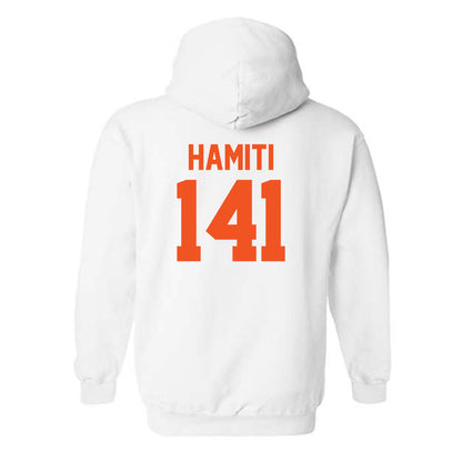 Oklahoma State - NCAA Wrestling : Jake Hamiti - Sports Shersey Hooded Sweatshirt-1