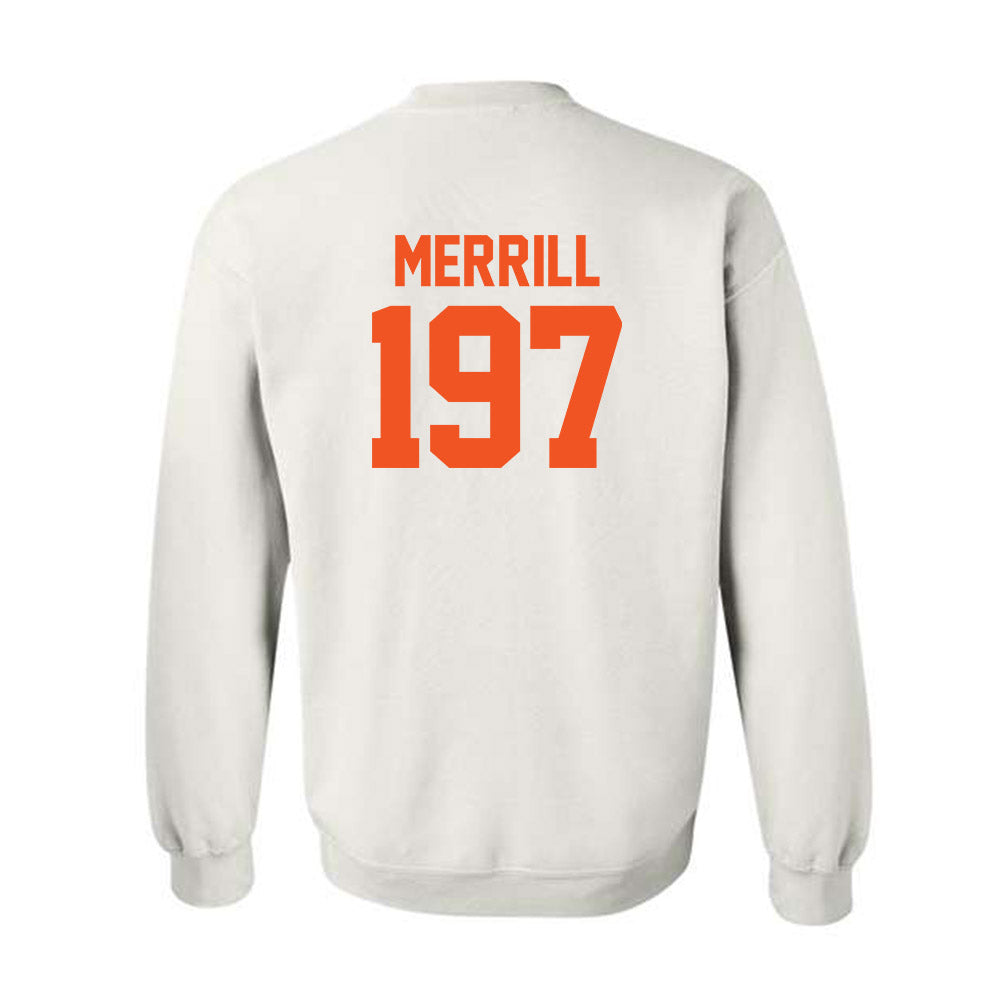 Oklahoma State - NCAA Wrestling : Cody Merrill - Sports Shersey Crewneck Sweatshirt-1
