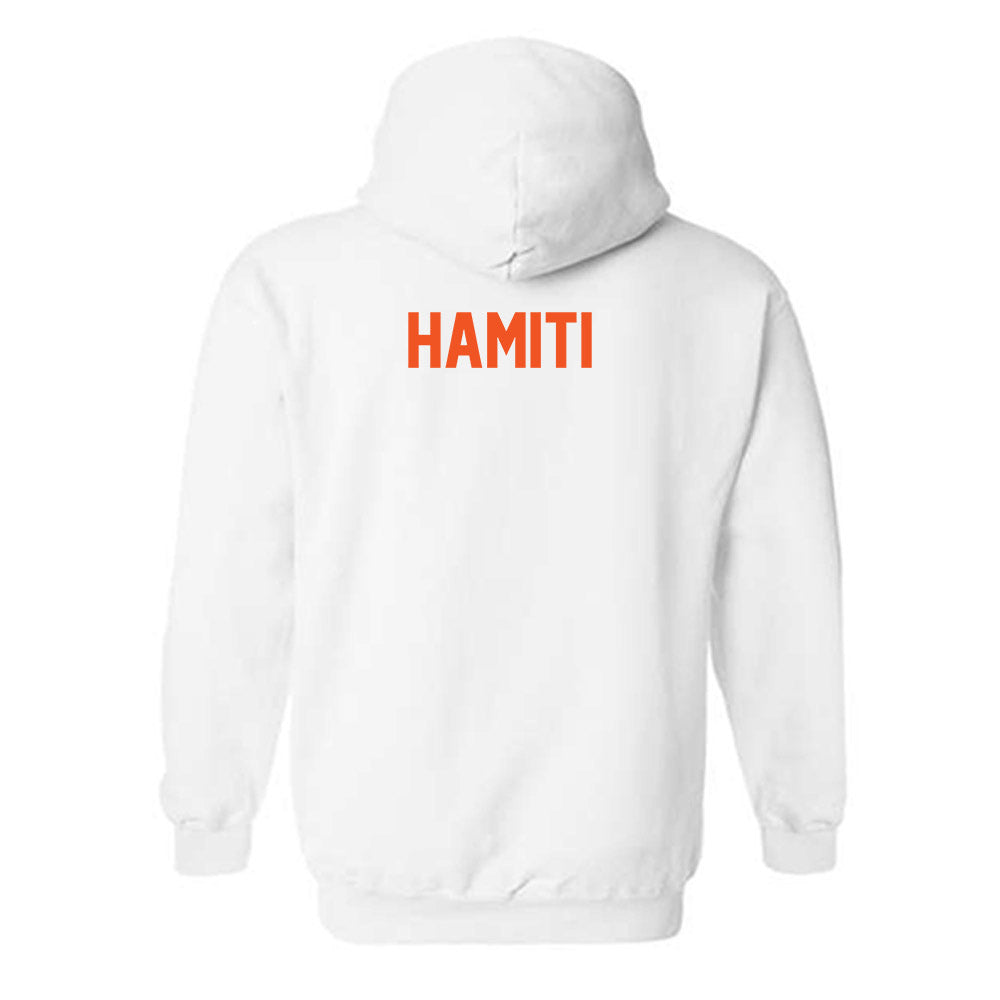 Oklahoma State - NCAA Wrestling : Dean Hamiti - Sports Shersey Hooded Sweatshirt-1