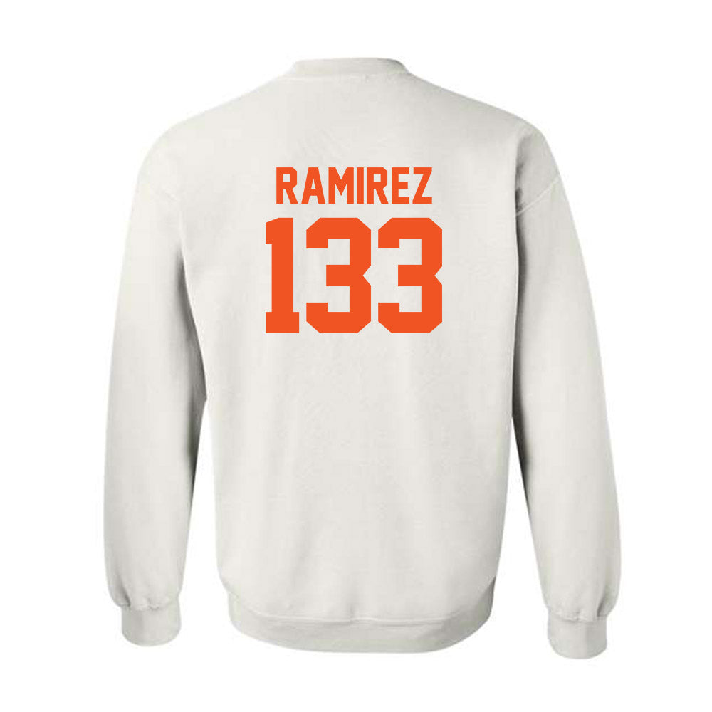 Oklahoma State - NCAA Wrestling : Ronnie Ramirez - Sports Shersey Crewneck Sweatshirt-1