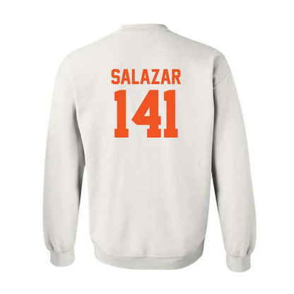 Oklahoma State - NCAA Wrestling : Ramon Salazar - Sports Shersey Crewneck Sweatshirt-1