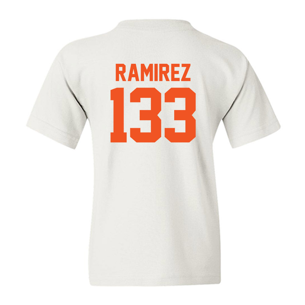 Oklahoma State - NCAA Wrestling : Ronnie Ramirez - Sports Shersey Youth T-Shirt-1