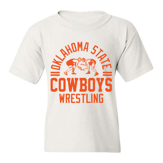 Oklahoma State - NCAA Wrestling : Ramon Salazar - Sports Shersey Youth T-Shirt-0