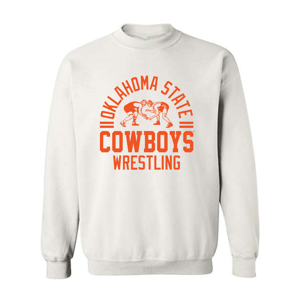 Oklahoma State - NCAA Wrestling : Dean Hamiti - Sports Shersey Crewneck Sweatshirt-0