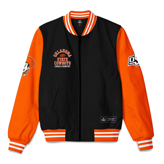 Oklahoma State - NCAA Men's Cross Country : Ian Kemey - Bomber Jacket-0