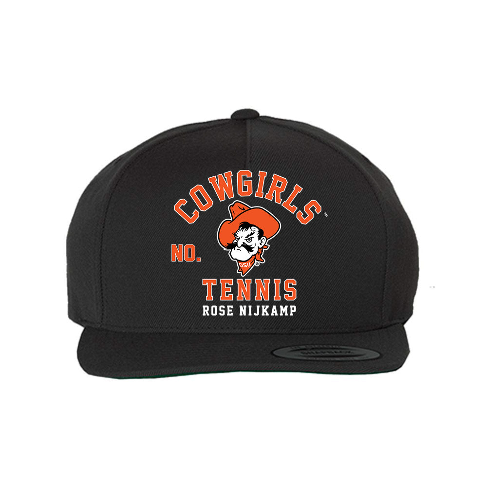 Oklahoma State - NCAA Women's Tennis : Rose Nijkamp - Snapback Hat-0