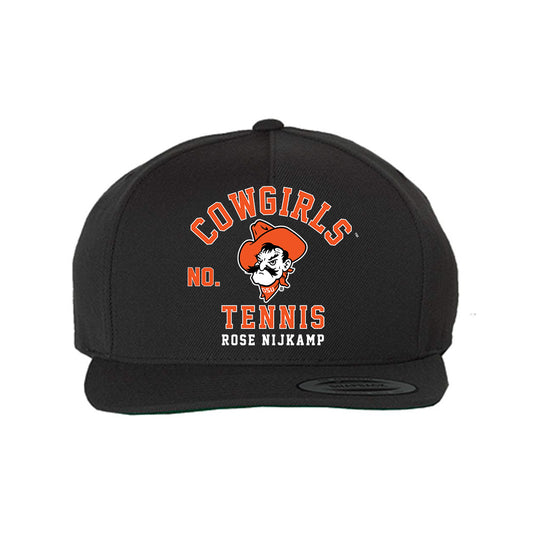 Oklahoma State - NCAA Women's Tennis : Rose Nijkamp - Snapback Hat-0