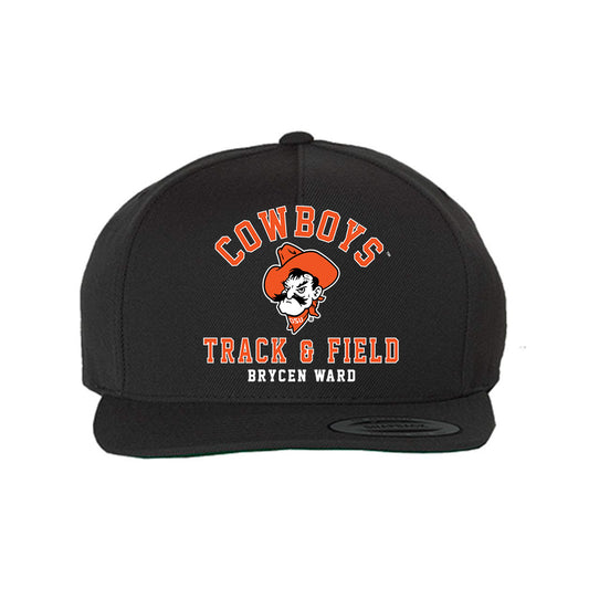 Oklahoma State - NCAA Men's Track & Field : Brycen Ward - Snapback Hat-0