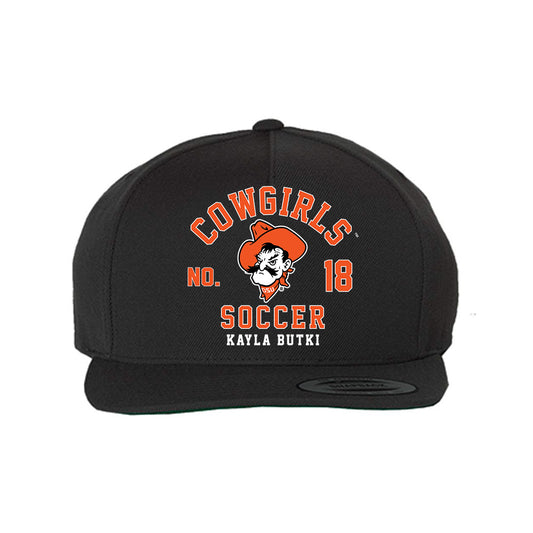 Oklahoma State - NCAA Women's Soccer : Kayla Butki - Snapback Hat-0