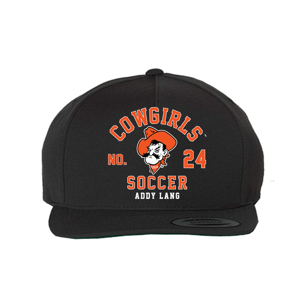 Oklahoma State - NCAA Women's Soccer : Addy Lang - Snapback Hat-0