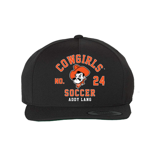Oklahoma State - NCAA Women's Soccer : Addy Lang - Snapback Hat-0