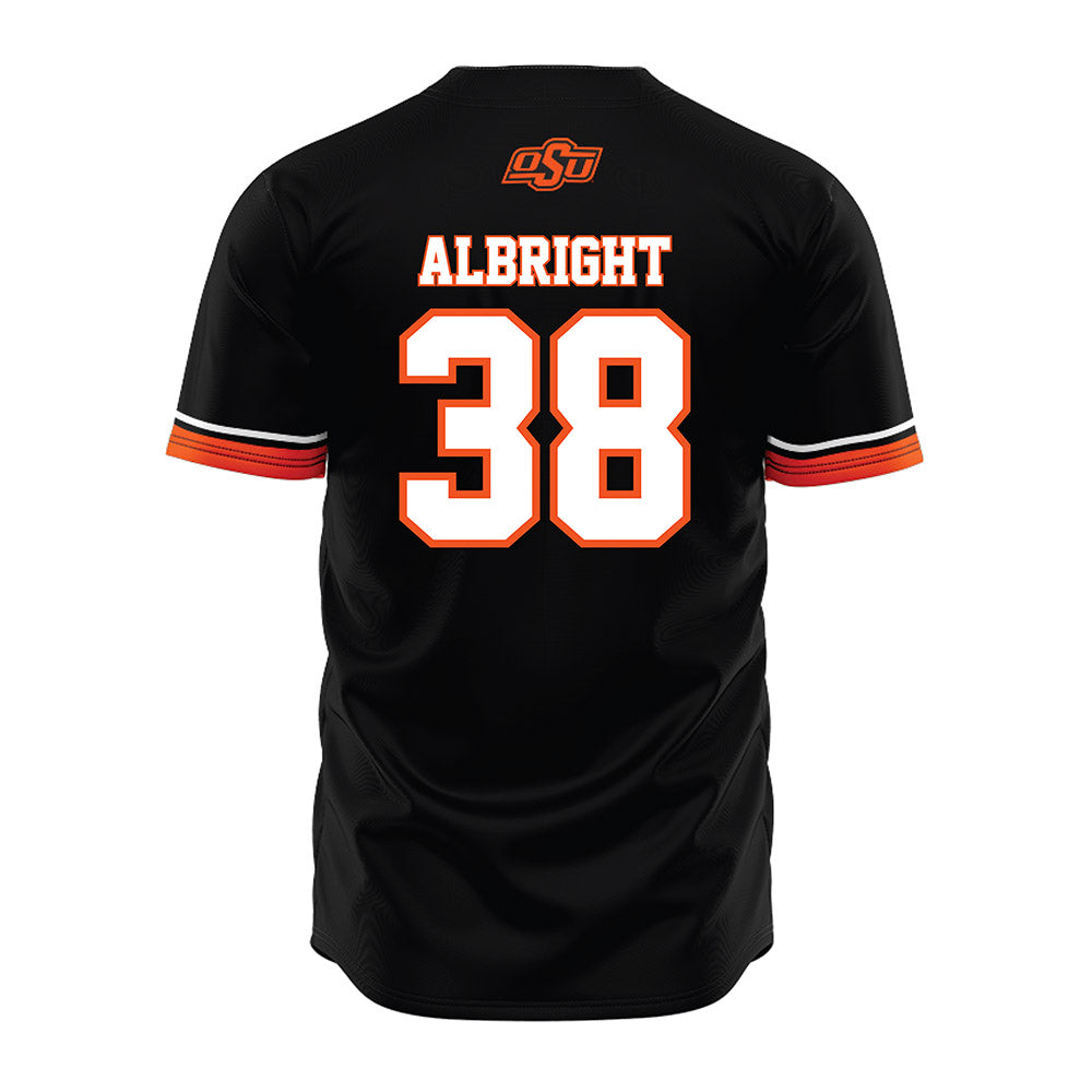 Oklahoma State - NCAA Baseball : Gaige Albright - Jersey-1