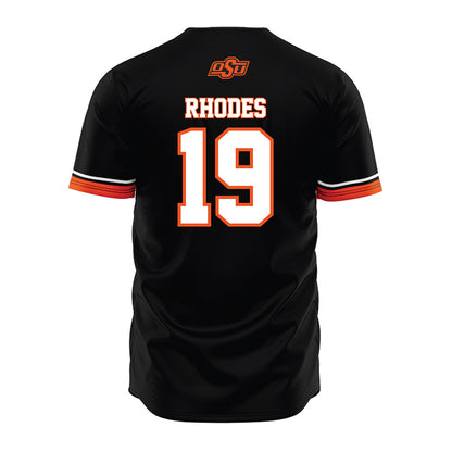 Oklahoma State - NCAA Baseball : Stormy Rhodes - Jersey-1