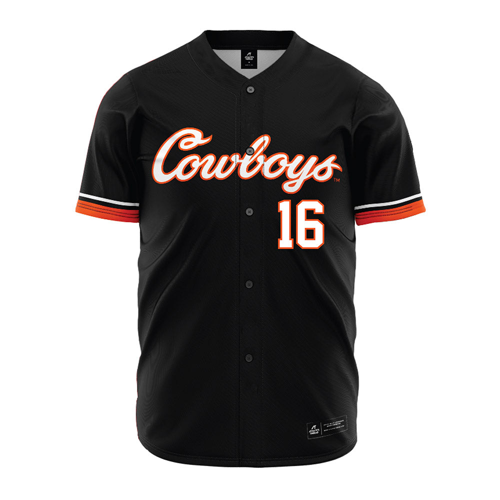 Oklahoma State - NCAA Baseball : Ethan Lund - Jersey-0