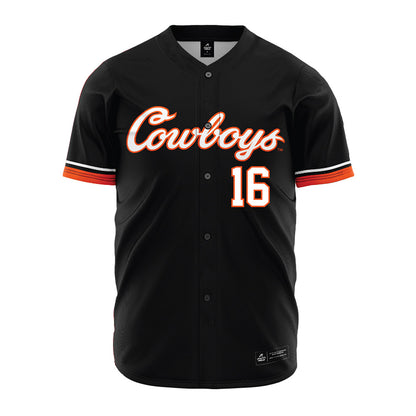 Oklahoma State - NCAA Baseball : Ethan Lund - Jersey-0