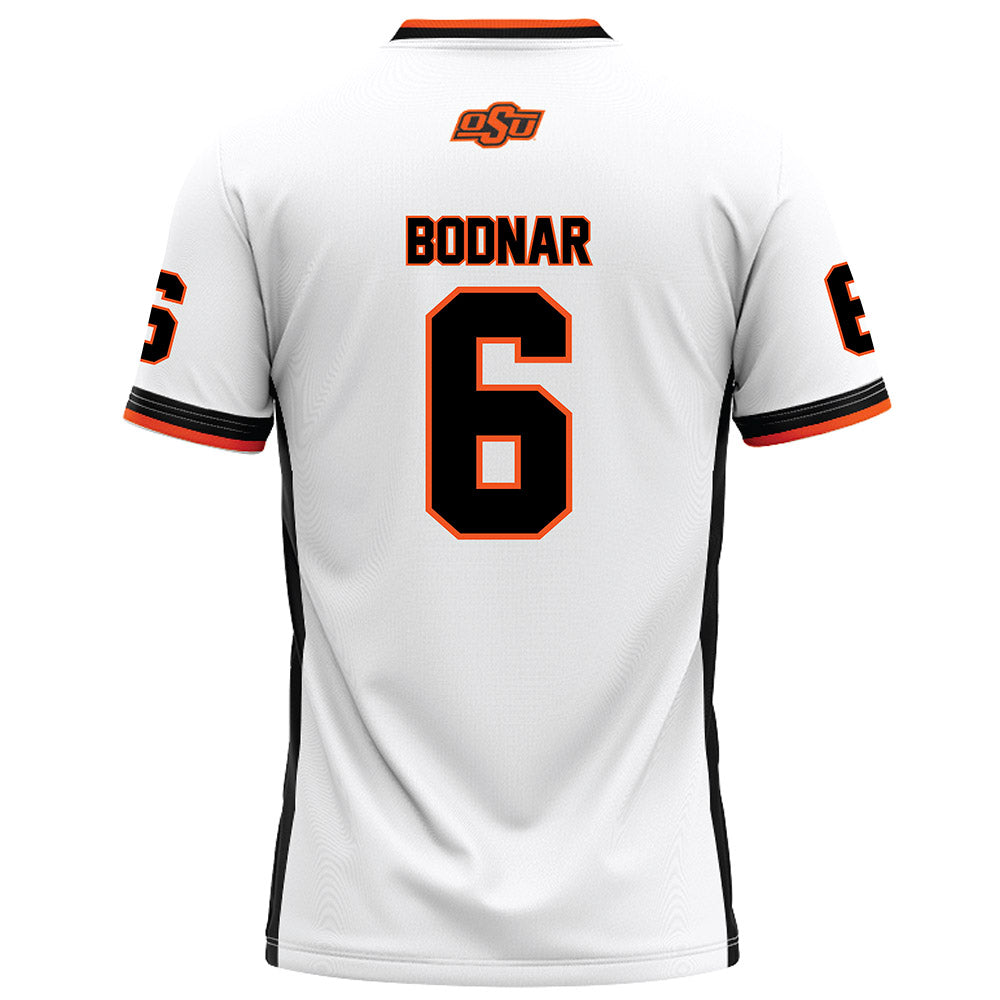 Oklahoma State - NCAA Football : Christian Bodnar - White Football Jersey-1