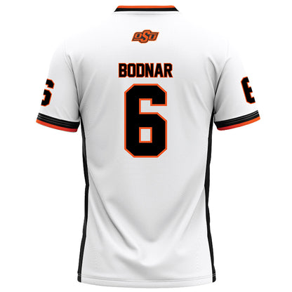 Oklahoma State - NCAA Football : Christian Bodnar - White Football Jersey-1