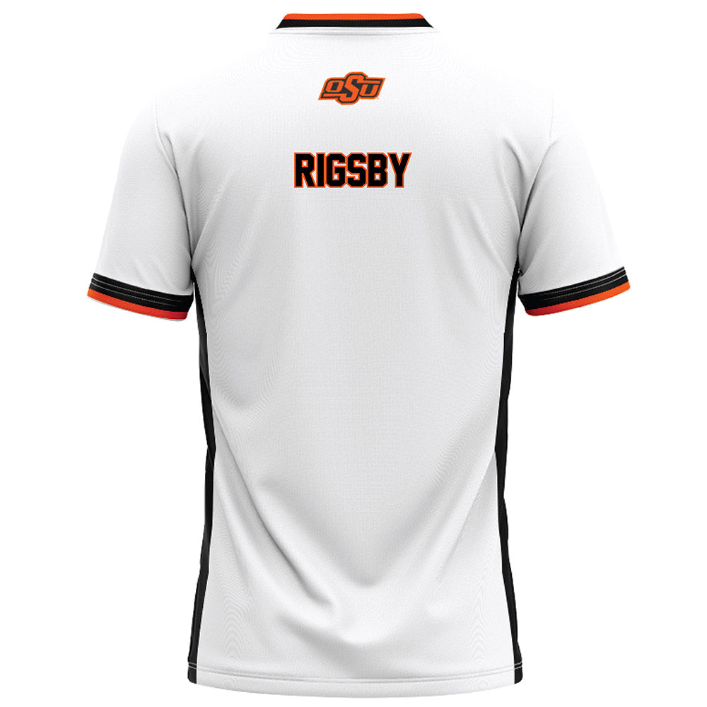 Oklahoma State - NCAA Football : Braylon Rigsby - White Football Jersey-1