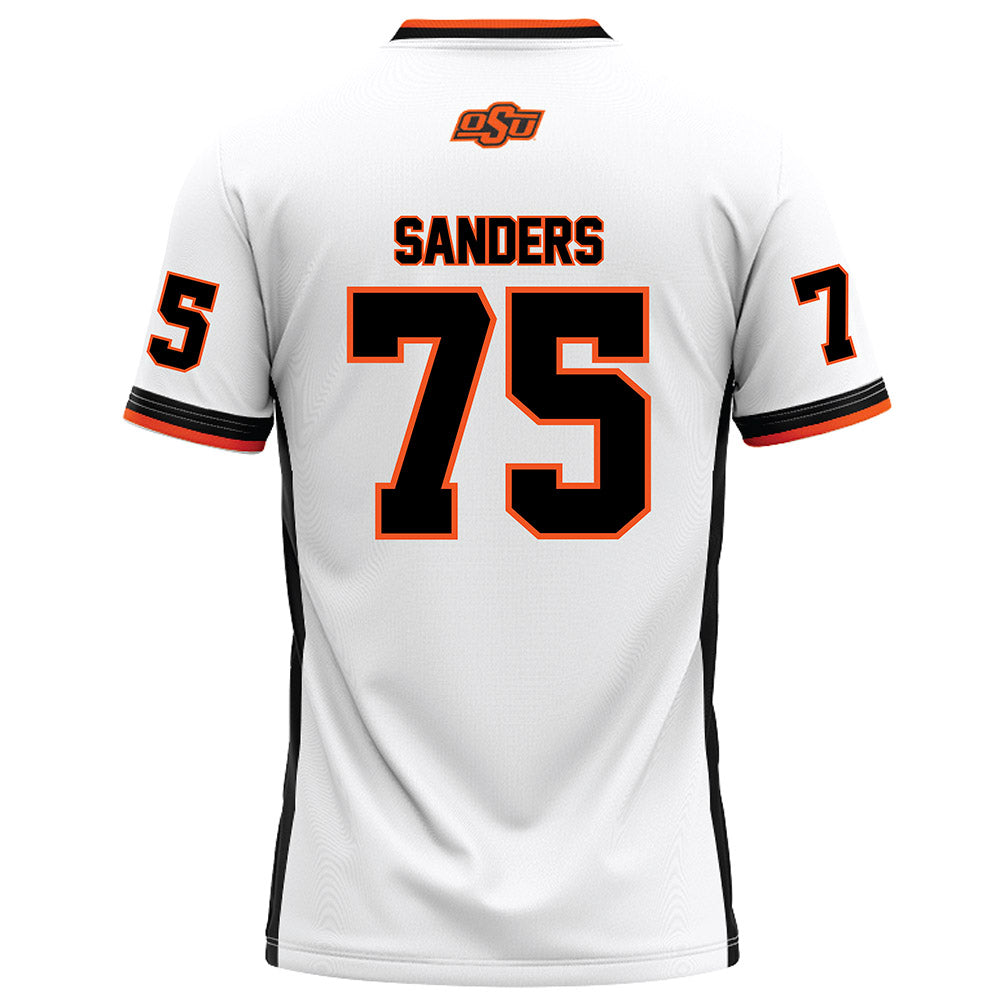 Oklahoma State - NCAA Football : Jakobe Sanders - White Football Jersey