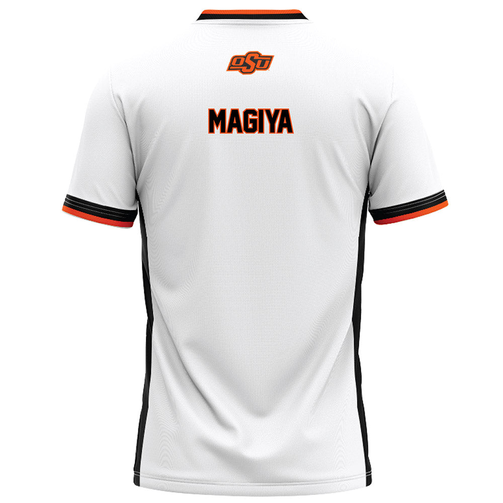 Oklahoma State - NCAA Football : Desmond Magiya - White Football Jersey-1