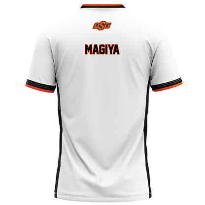 Oklahoma State - NCAA Football : Desmond Magiya - White Football Jersey-1