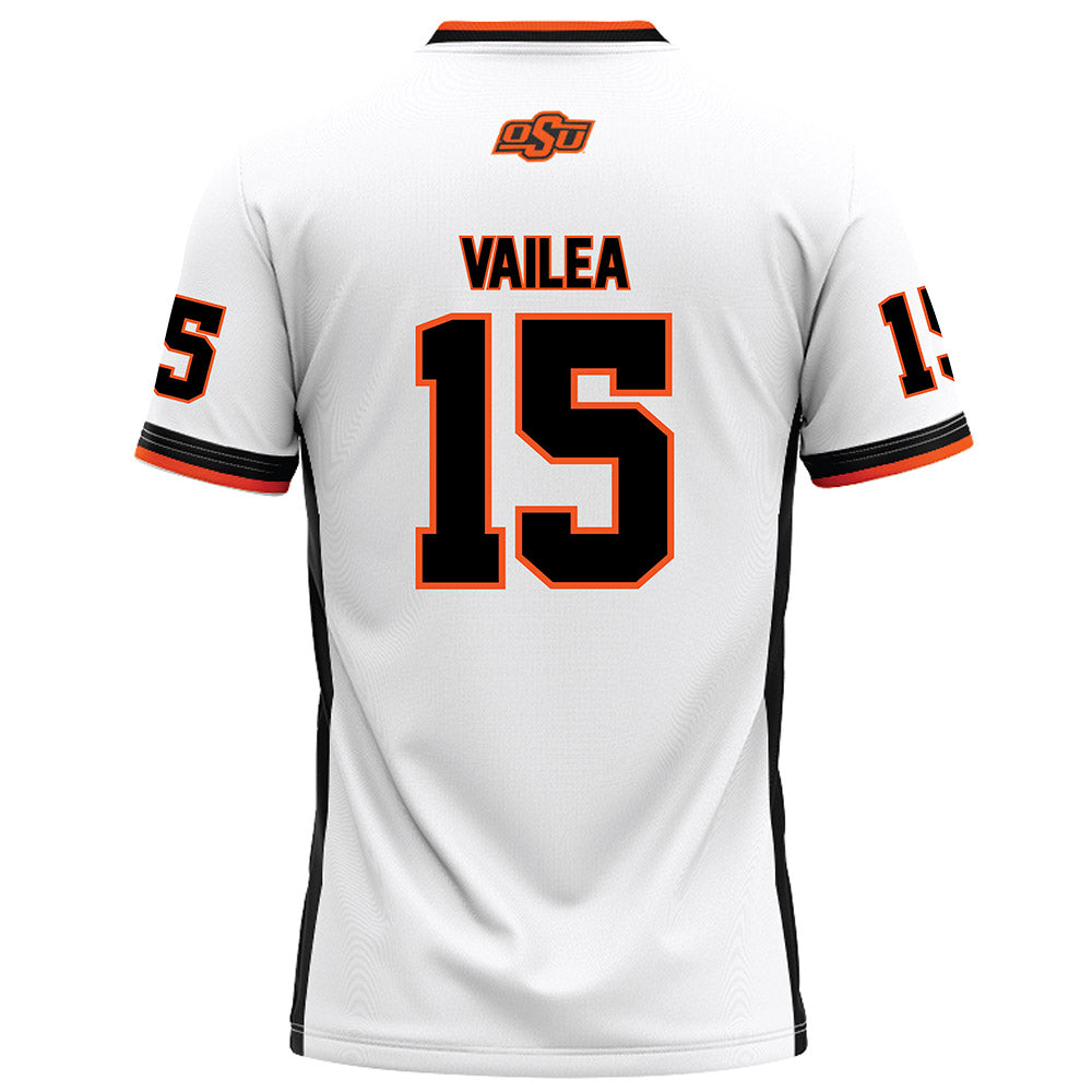 Oklahoma State - NCAA Football : Fatafehi Vailea - White Football Jersey-1