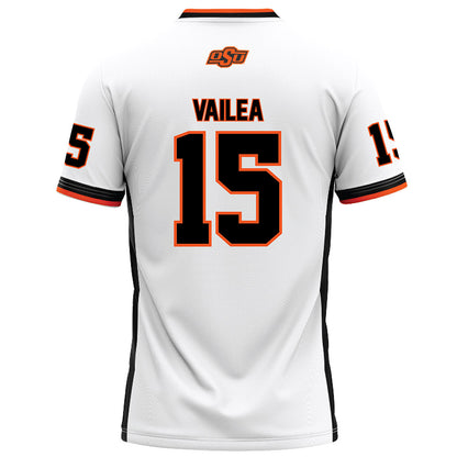 Oklahoma State - NCAA Football : Fatafehi Vailea - White Football Jersey-1