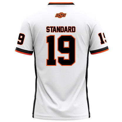 Oklahoma State - NCAA Football : Dayvon Standard - White Football Jersey-1