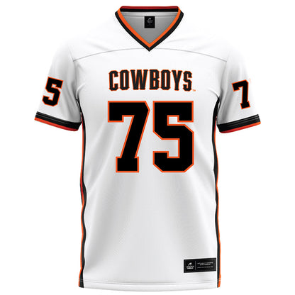 Oklahoma State - NCAA Football : Jakobe Sanders - White Football Jersey