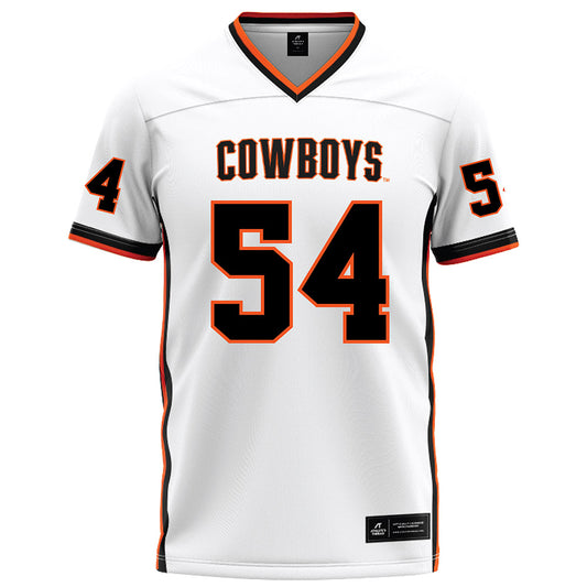 Oklahoma State - NCAA Football : Johnny Dickson III - White Football Jersey-0