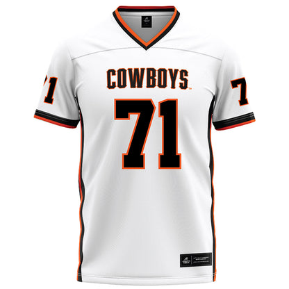 Oklahoma State - NCAA Football : Markell Samuel - White Football Jersey-0
