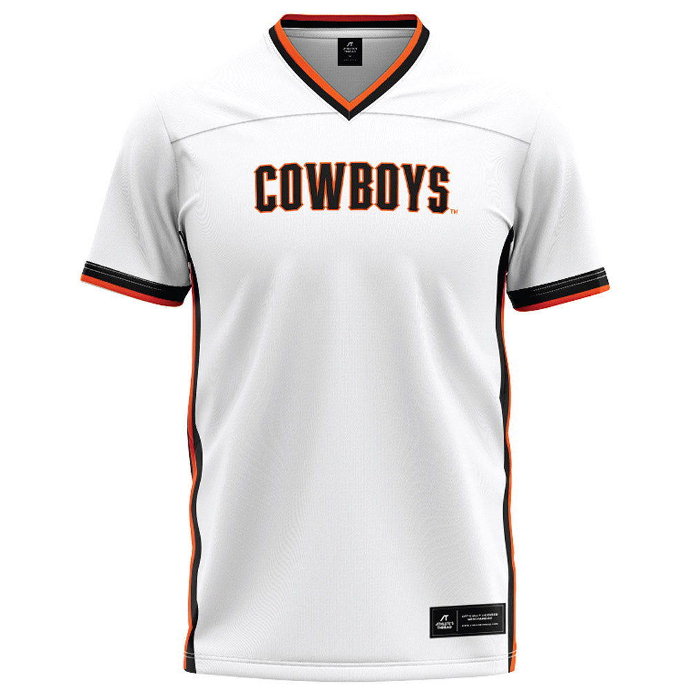 Oklahoma State - NCAA Football : Braylon Rigsby - White Football Jersey-0