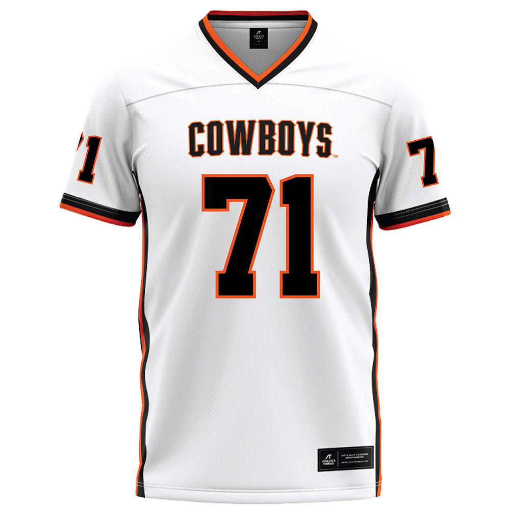 Oklahoma State - NCAA Football : Markell Samuel - White Football Jersey-0