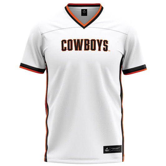Oklahoma State - NCAA Football : Luke Webb - White Football Jersey