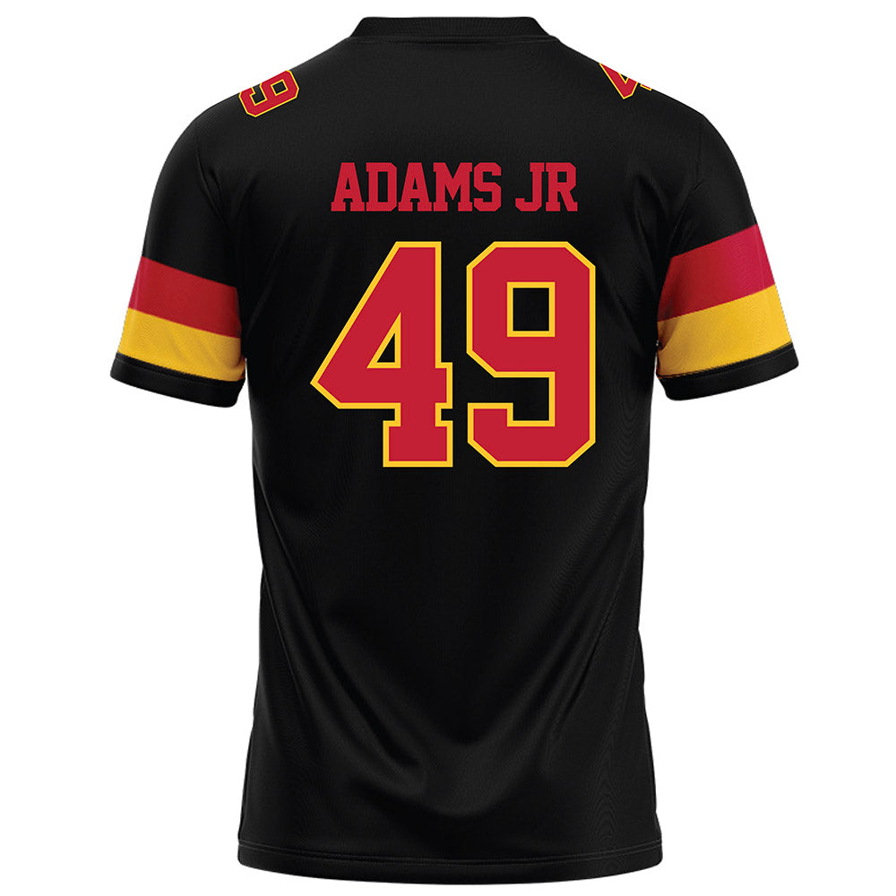 Ferris State - NCAA Football : Maurice Adams Jr - Black Football Jersey-1