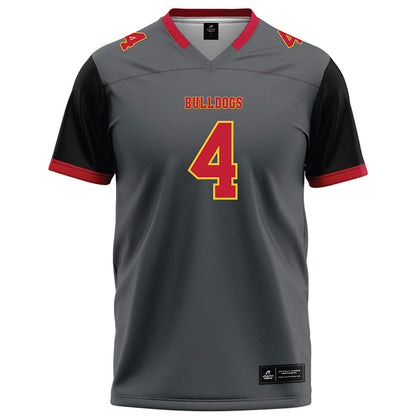 Ferris State - NCAA Football : Tae Boyd - Graphite Football Jersey-0