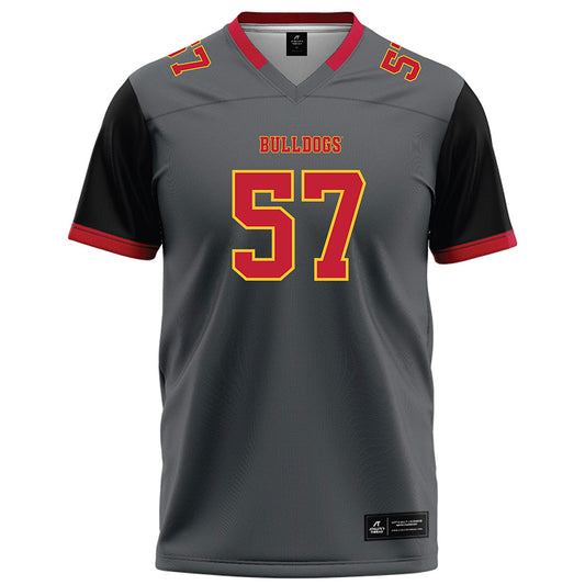 Ferris State - NCAA Football : Jaylen Washington - Graphite Football Jersey-0