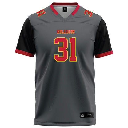Ferris State - NCAA Football : Jack Lamancusa - Graphite Football Jersey-0
