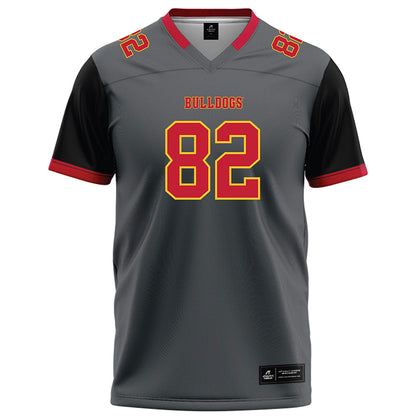 Ferris State - NCAA Football : Kevin Simes - Graphite Football Jersey-0