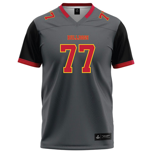 Ferris State - NCAA Football : Tyrone Webber - Graphite Football Jersey-0