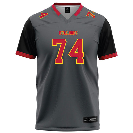 Ferris State - NCAA Football : Bobby Anderson - Graphite Football Jersey-0