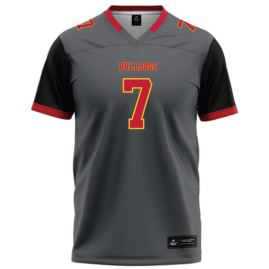 Ferris State - NCAA Football : Shon Stephens - Graphite Football Jersey-0